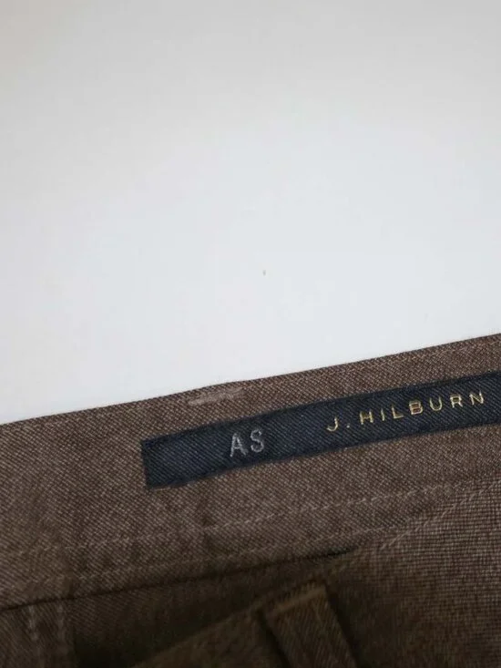 J. Hilburn Mens 5 Pocket Bestretch Slim Pants 31 x 30 NWT Brown Bespoke Low Rise - Picture 4 of 9